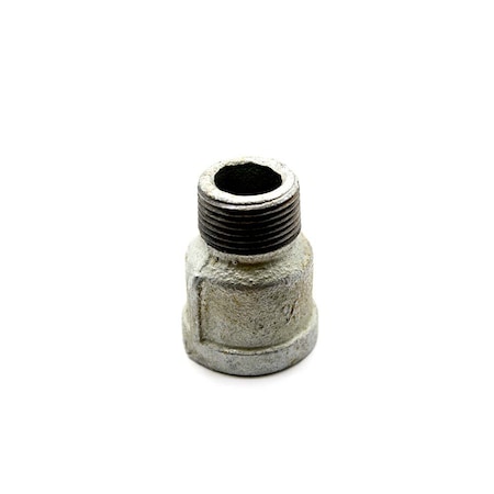 Thrifco Plumbing 3/4 Inch Galvanized Steel Extension Piece 5218053